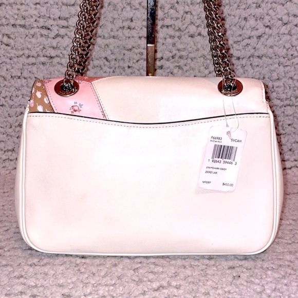 New Coach Cassidy Star Patchwork Embellished Chain Crossbody Bag Shoulder Purse - Picture 10 of 16